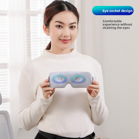 Calmora™ Smart Eye Massager — Heat, Compression & Bluetooth