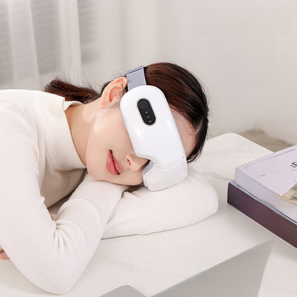Calmora™ Smart Eye Massager — Heat, Compression & Bluetooth