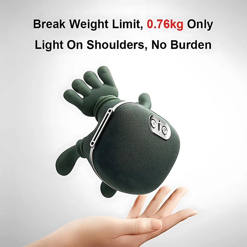 Calmora™ Pro Bionic Neck & Shoulder Massager — Heat + Kneading